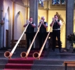 Das Alptraumtrio zum 60-jährigen Jubiläum der Hubertushirsche in der Marienkirche Neuss